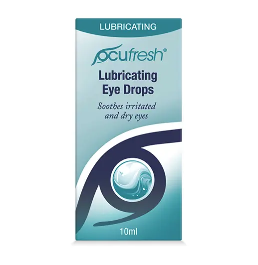 Lubricating eye drops